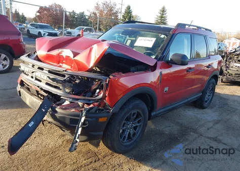 2023 Ford Bronco Sport Big Bend из США, поврежденный, VIN 3FMCR9B68PRD07043